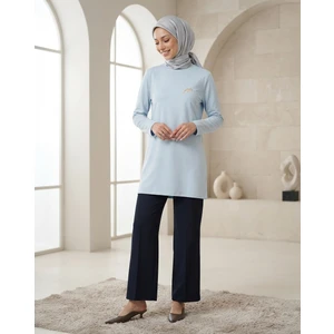 1451_NAKIŞLI Basic Tesettür Tunik