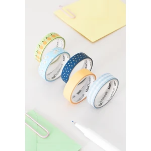 Matt Notebook 5'li Washi Tape Kağıt Bant Seti