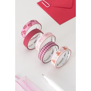 Matt Notebook 5'li Washi Tape Kağıt Bant Seti