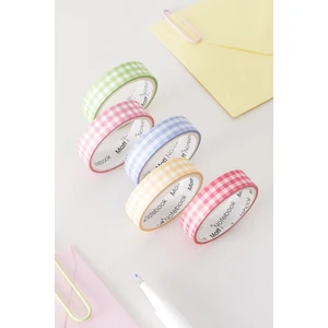 Matt Notebook 5'li Washi Tape Kağıt Bant Seti