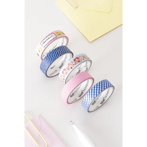 Matt Notebook 5'li Washi Tape Kağıt Bant Seti