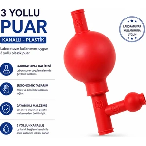 3 Yollu (Kanallı) Puar Plastik