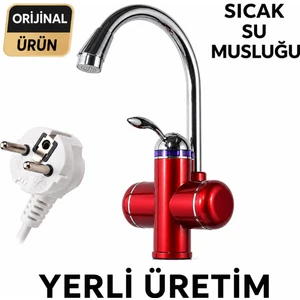Sıcak Musluk Asg-1k Kırmızı