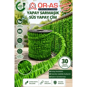 Süs Telli Çim Yapay Sarmaşık (- 30 - mt -)