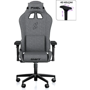 Shift Gri Kumaş Oyuncu Koltuğu