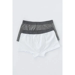 Erkek Çocuk Melange 2Li Boxer