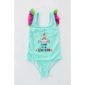 Kız Çocuk Unicorn Mayo