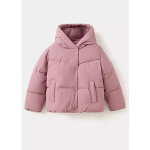 MANGO Kids Kapüşonlu kapitone anorak