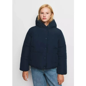 MANGO Kids Kapüşonlu kapitone anorak
