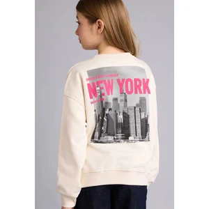 Baskılı Sweatshirt Kız Çocuk E6760A826SP