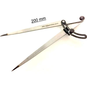 P 200SABIT Uçlu Pergel ( Düz ) 200
