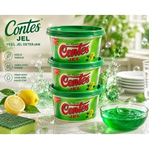 Yeşil Jel Deterjan 300 gr 3ADET(900 Gr)