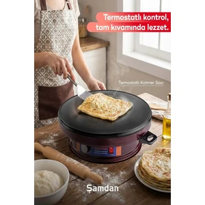 Termostatlı Katmer Sacı