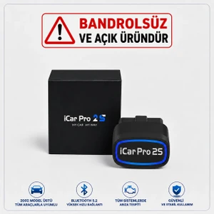 Vgate İcar Pro 2 Bluetooth 5.2 O b d 2 Araç Tarama Aracı, Iphone, Android ve Windows Için