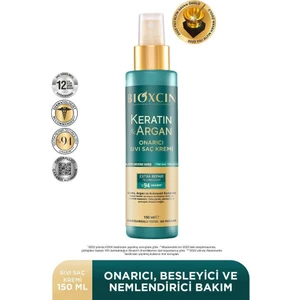 Keratin Argan Onarıcı Sıvı Saç Kremi 150 Ml