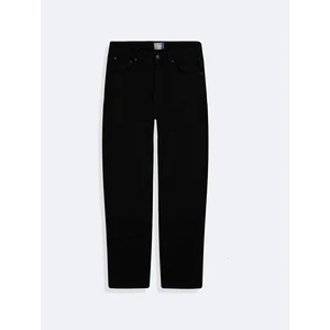 Lıoren Düz Paça Orta Bel Jean Pantolon