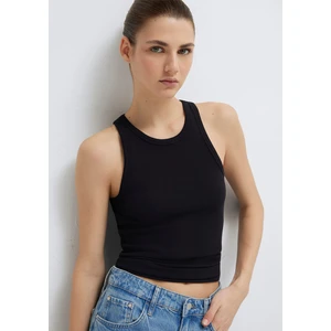 Halter Yaka Siyah Basic Atlet 1612462-900