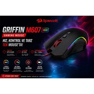 Griffin M607 RGB Gaming Mouse