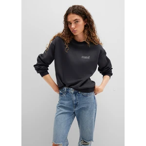 Mavi Logo Baskılı Antrasit Sweatshirt 1611656-82185