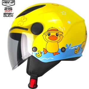 215 Acık Çocuk Kask (Sarı)