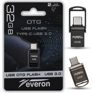 32gb Type-C USB OTG 3.0 Metal Flash Bellek