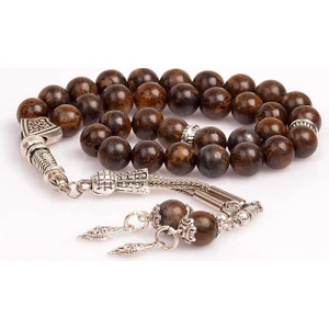 Taş Sandığı Bronzit Taşı Tesbih - 8 mm