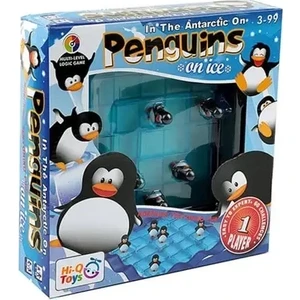 Penguenler Buz Üzerinde