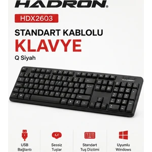 HDX2603 Klavye Standart Q