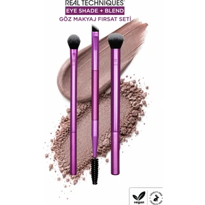 Real Techniques Eye Shade + Blend - Göz Makyaj Fırça Seti