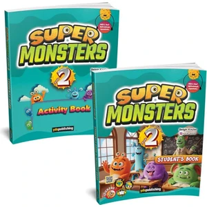 YDS Publishing Süper Monster Grade 2 Students Book+Activity Book