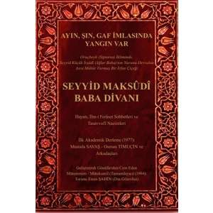 Turnam Yayınları Seyyid Maksudi Baba Divanı
