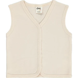 Civil Baby Basic 6-18 Ay Yelek - Bej