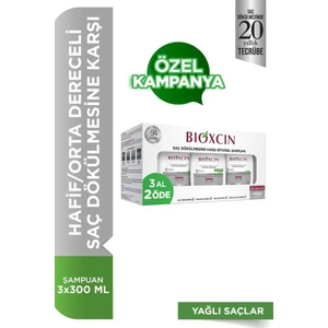 Yağlı Saçlar İçin Şampuan 3 Al 2 Öde