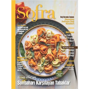 Sofra Dergi Aboneliği 1 Yıl (9 Sayı)