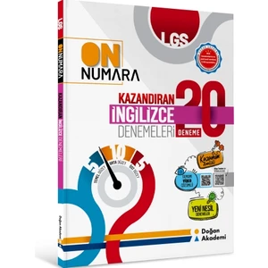 Doğan Akademi Lgs On Numara İngilizce Deneme