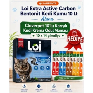 Extra Active Carbon Bentonit Kedi Kumu