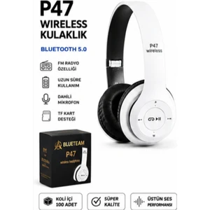 Blue Team P47 Kafa Üstü Bluetooth Kulaklık