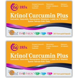 Curcumin Plus - Novasol Curcumin - 30 Kapsül - 2 Kutu