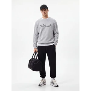 Regular Fit Basic Siyah Eşofman