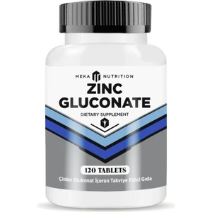 Meka Nutrition Çinko Glukonat 120 Tablet