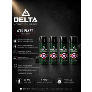 Delta Kişisel Savunma bıber..gaz.. (4 Adet)