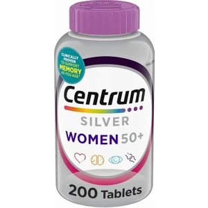 Silver Women's Multivitamin 50+ 200 Tablet