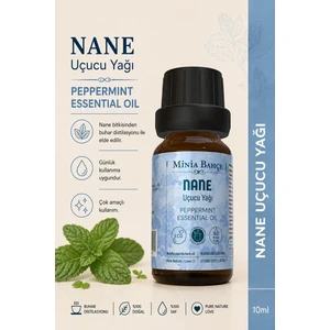 Minia Bahçe Nane Uçucu Yağı 10 ml