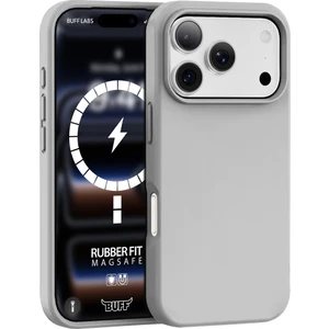 Buff Labs Buff iPhone 18 Pro /17 Pro Magsafe Rubber Fit Kılıf Gray