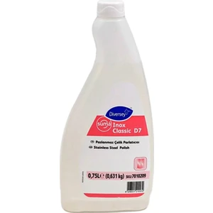 Inox D7 Paslanmaz Çelik Temizleyicisi 750ml