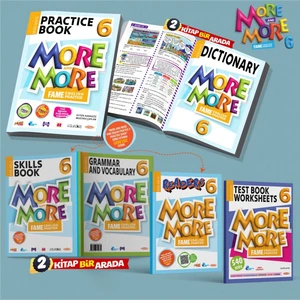 6.sınıf More&more Practıce Book Seti (3 Kitap) + Test Book