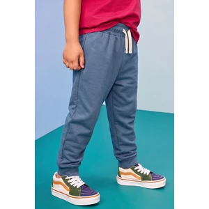 Mevsimlik Basic Eşofman 2-10 Yaş Indigo Mavi