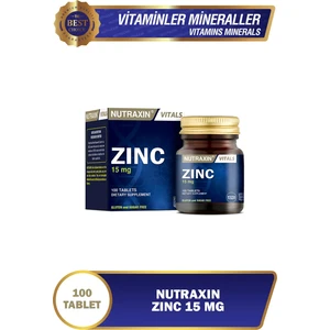 Zinc Sulphate 15 mg 100 Tablet | Çinko Sülfat