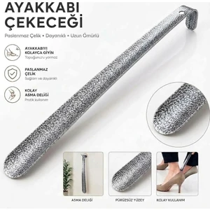 Premium Paslanmaz Çelik Ayakkabı Çekeceği