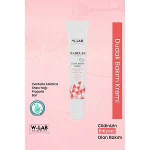 W-LAB Cosmetics Madeleb Dudak Bakım Kremi 20 ml